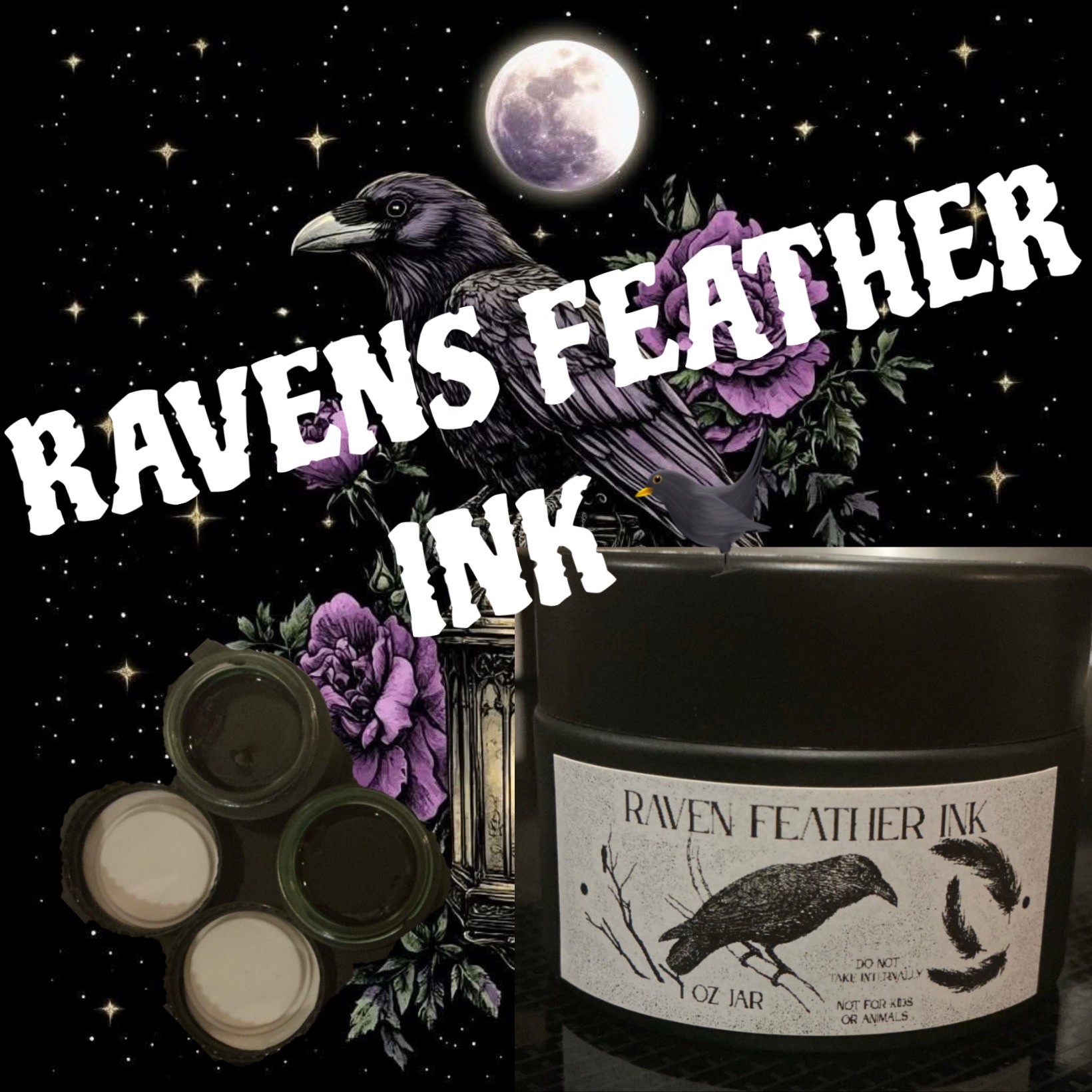 Raven Feather Ink - Image 1